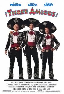 Movie cover for ¡Three Amigos!