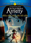 Movie cover for The Secret World of Arrietty