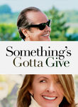 Movie cover for Something's Gotta Give